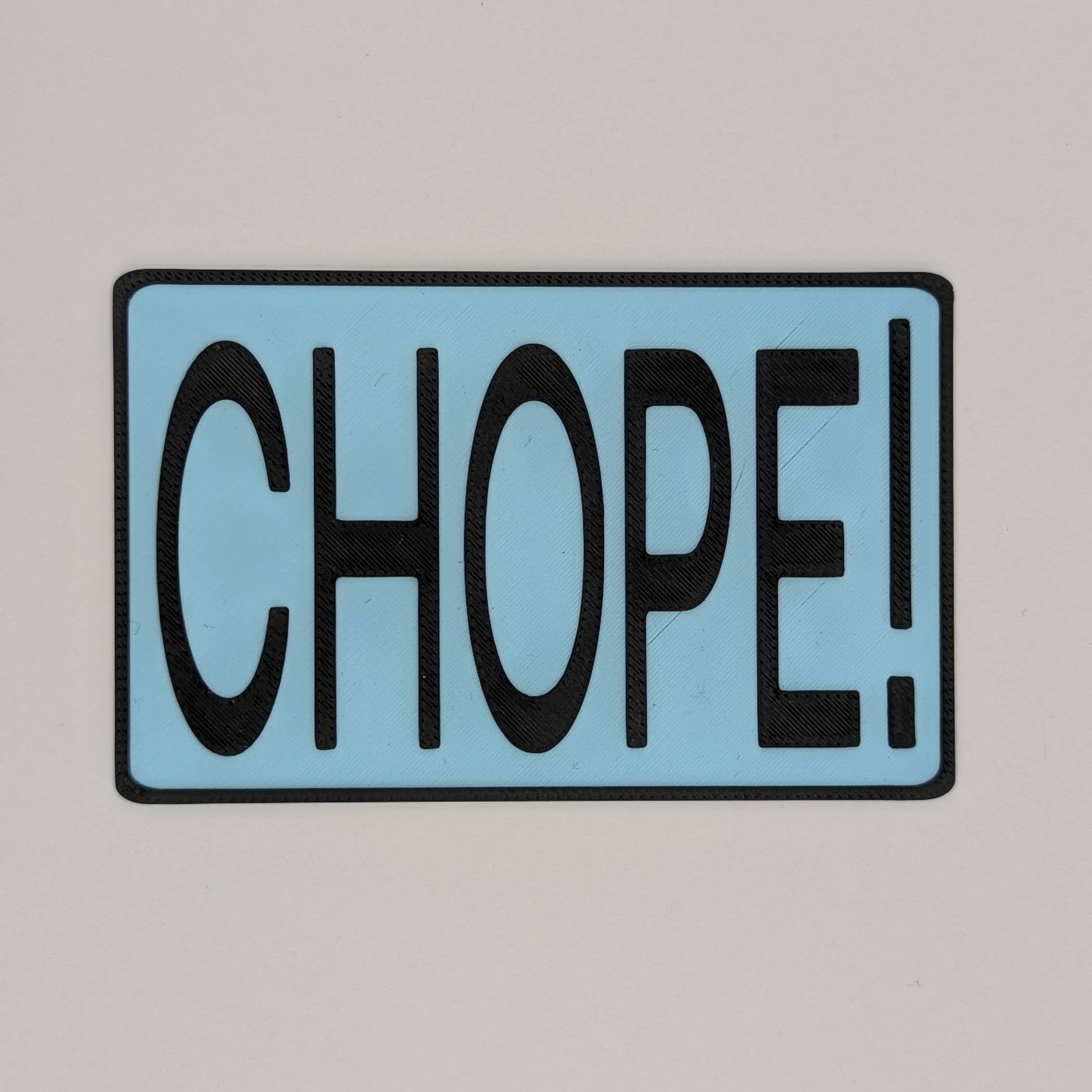 Chope Card - Reserving, the Singaporean way