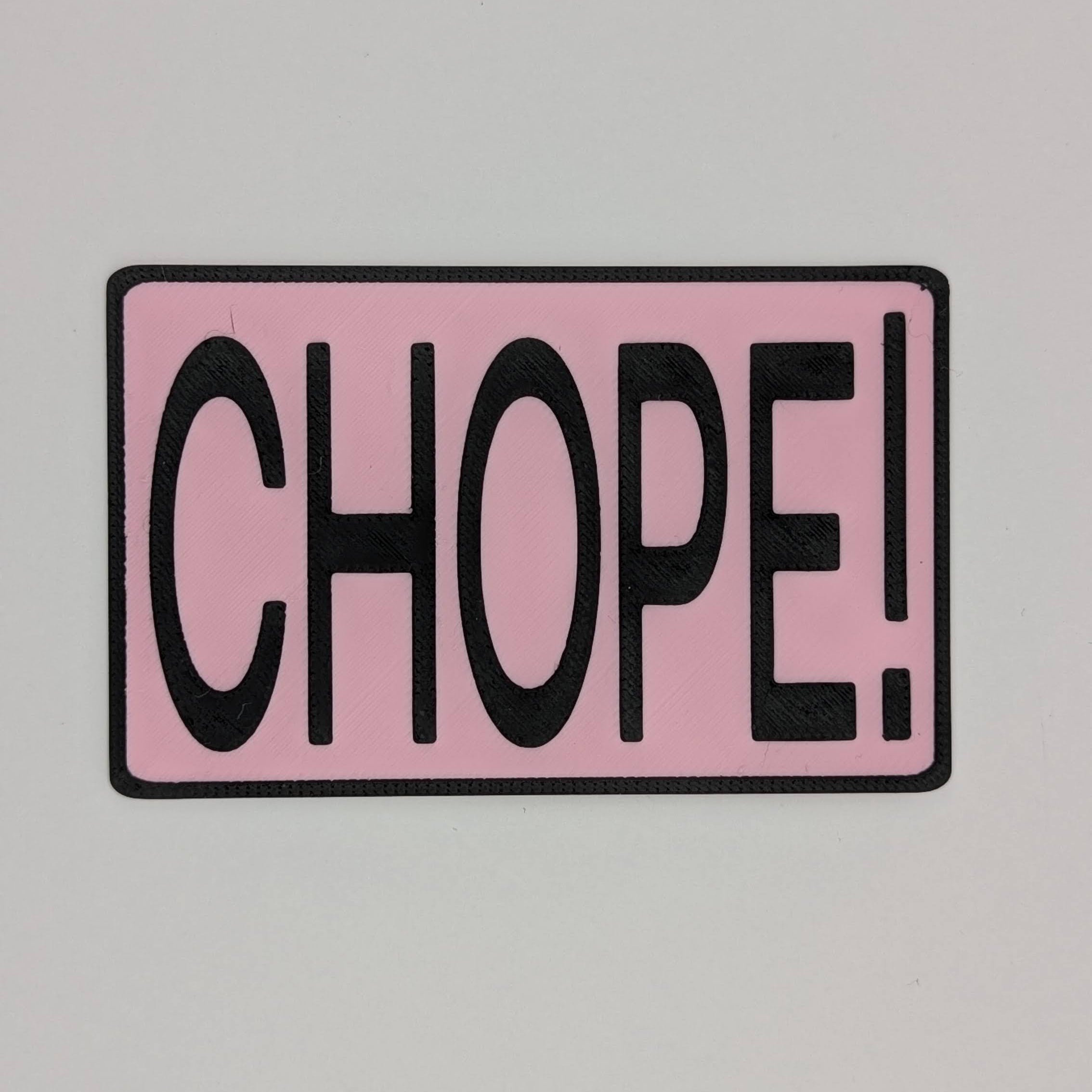 Chope Card - Reserving, the Singaporean way