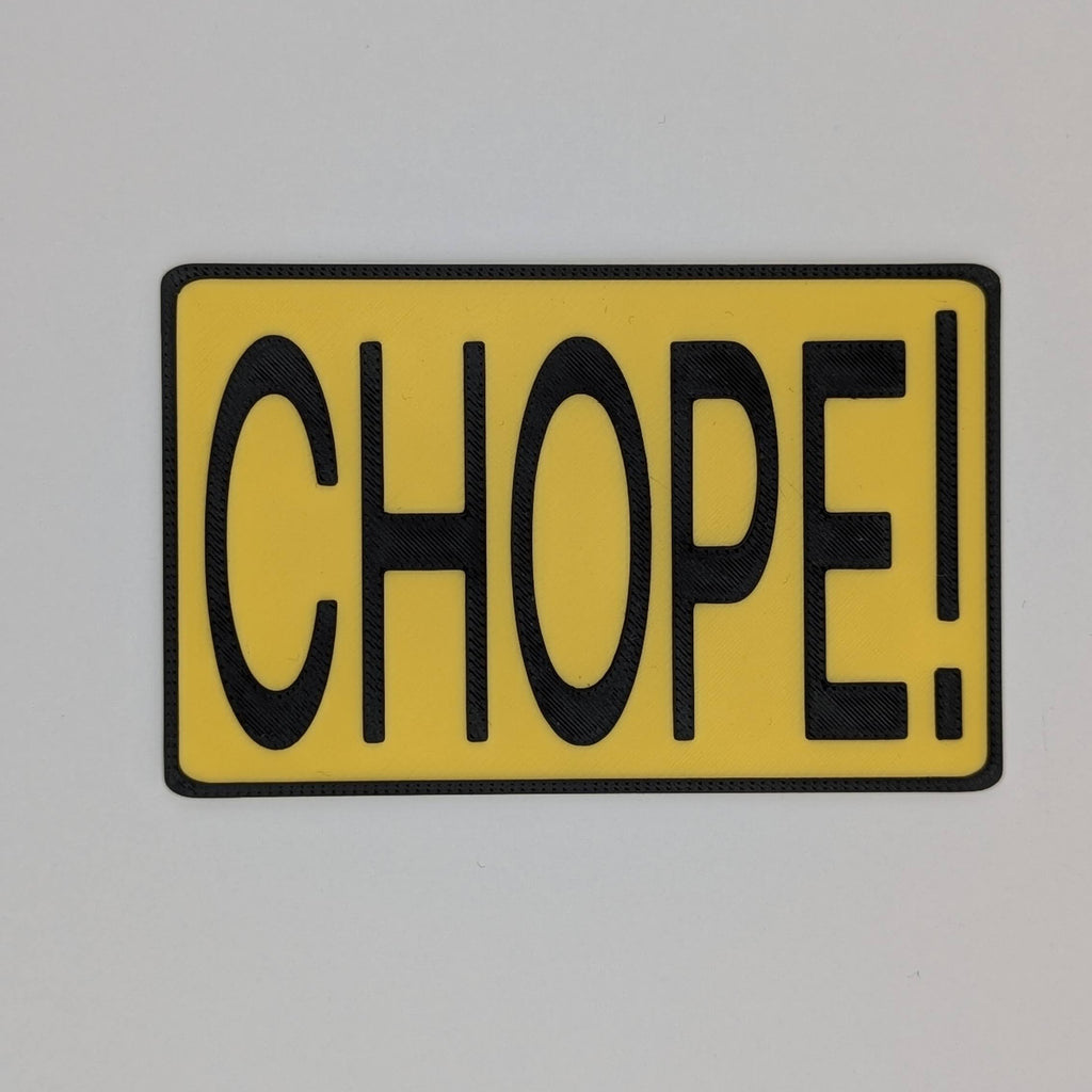 Chope Card - Reserving, the Singaporean way
