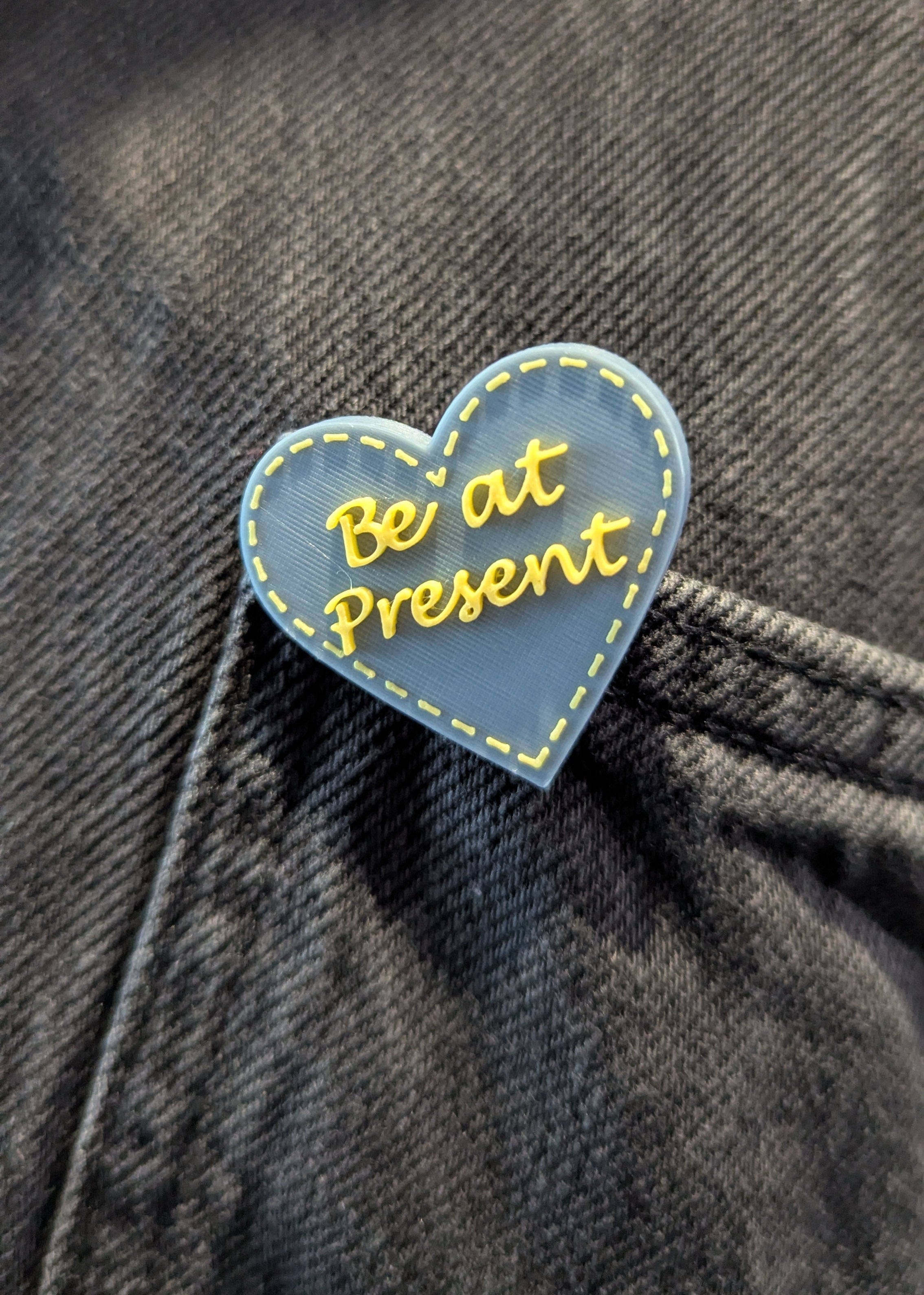 Stay Present Pin